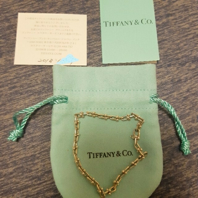 Tiffany & Co.(ティファニー)のティファニー マイクロリンク ブレスレット 925 正規品 本物 リンク  レディースのアクセサリー(ブレスレット/バングル)の商品写真