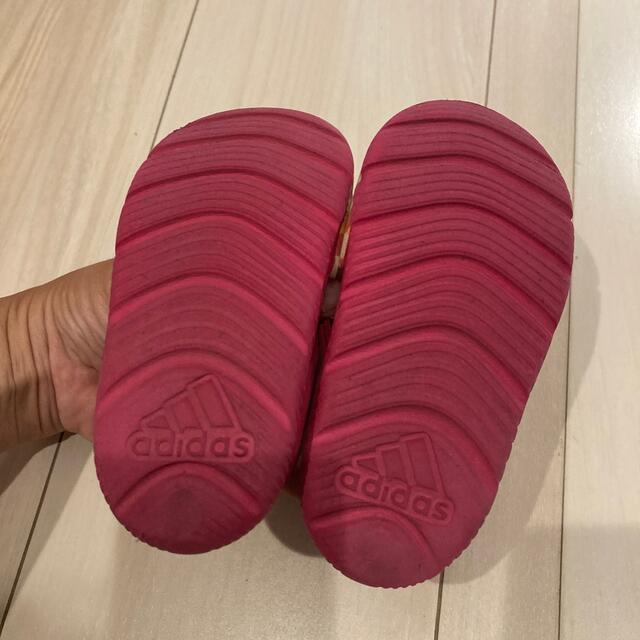 adidas(アディダス)のアディダス  サンダル　ピンク　12cm 子供　キッズ　adidas キッズ/ベビー/マタニティのベビー靴/シューズ(~14cm)(サンダル)の商品写真