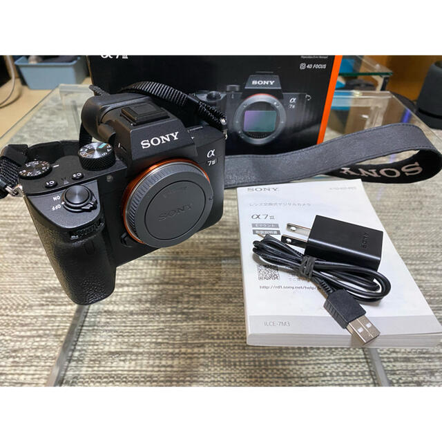 SONY α7 III ILCE-7M3 ボディ　シャッター数3113枚