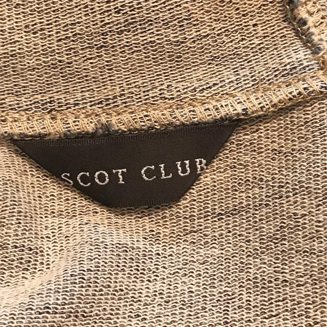 SCOT CLUB(スコットクラブ)のデニムパーカーワンピース美品 レディースのワンピース(ひざ丈ワンピース)の商品写真