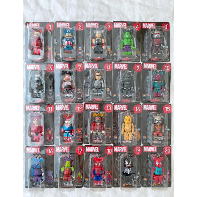 MARVEL BE@RBRICK まとめ売り