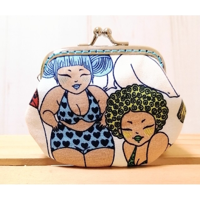 ぽっちゃりちゃんのがま口 - 財布
