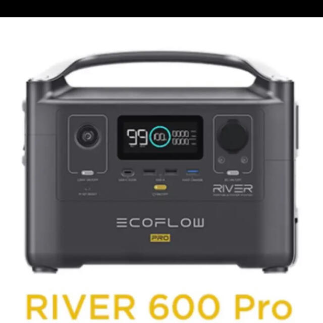 800サイクル【送料無料】ECOFLOW RIVER 600 PRO