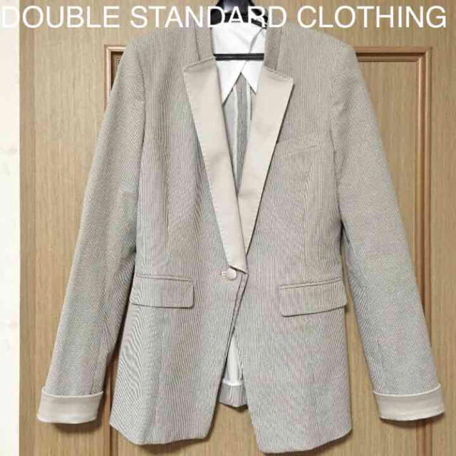DOUBLE STANDARD CLOTHING(ダブルスタンダードクロージング)のDOUBLE STANDARD CLOTHING ダブスタ ジャケット☆sov レディースのジャケット/アウター(テーラードジャケット)の商品写真