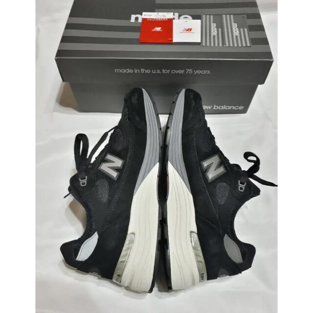 New Balance(ニューバランス)の美品 new balance M992BL 28cm black ブラック メンズの靴/シューズ(スニーカー)の商品写真