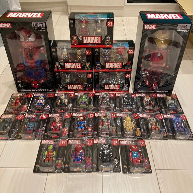 MARVEL×BE@RBRICK happyくじ