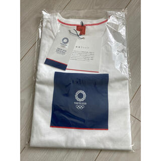 ［希少］東京オリンピック公式オリジナルTシャツ　Mサイズ(ノベルティグッズ)