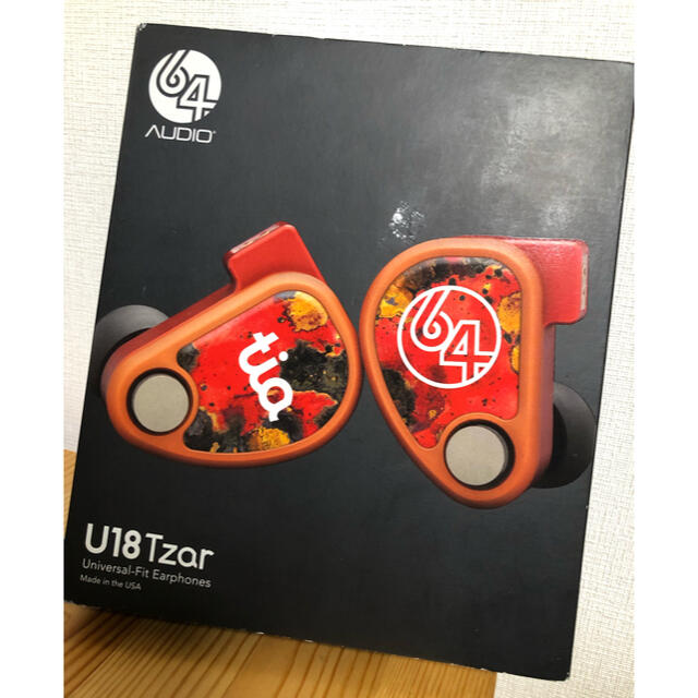 64 Audio U18Tzar 中古 スマホ/家電/カメラのオーディオ機器(ヘッドフォン/イヤフォン)の商品写真