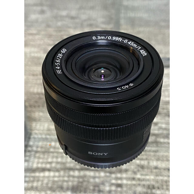 SONY(ソニー)のSONY FE 28-60mm F4-5.6 SEL2860  スマホ/家電/カメラのカメラ(レンズ(ズーム))の商品写真