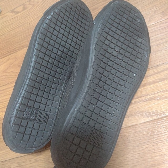 あおでぃ ー様専用★UNIQLO U★デッキシューズ★24㎝ レディースの靴/シューズ(スリッポン/モカシン)の商品写真