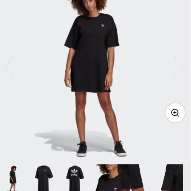 adidas(アディダス)のadidas Tシャツワンピース  チュニック レディースのワンピース(ひざ丈ワンピース)の商品写真