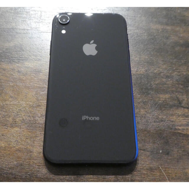 海外版　iPhoneXR ブラック 128GB 送料込みスマートフォン/携帯電話