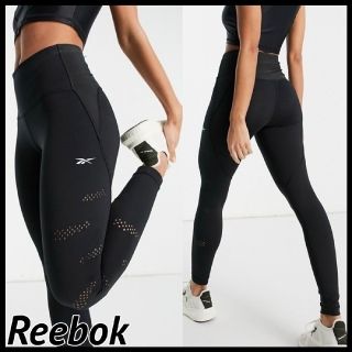 リーボック(Reebok)のreebok レギンス ブラック(レギンス/スパッツ)