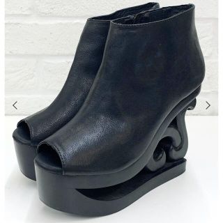 ジェフリーキャンベル(JEFFREY CAMPBELL)の✩ジェフリーキャンベル　スケートヒール オープントゥブーツ✩(ブーティ)