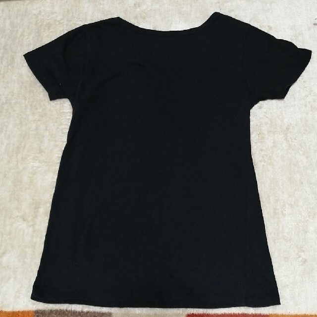 Tシャツ 半袖 黒 レディースのトップス(Tシャツ(半袖/袖なし))の商品写真