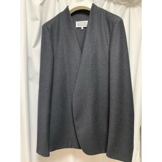 マルタンマルジェラ(Maison Martin Margiela)の送料込 Maison Margiela ノーカラー フランネルジャケット(ノーカラージャケット)