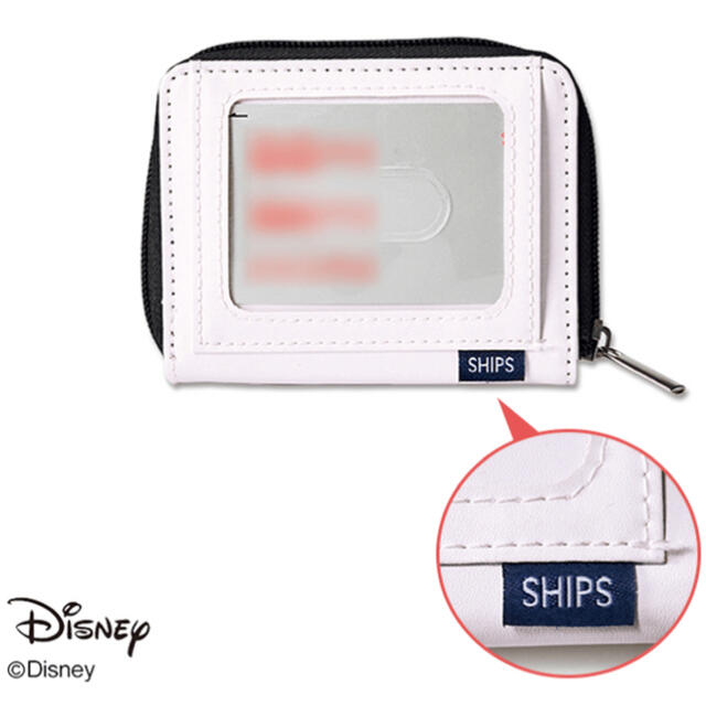 SHIPS(シップス)のmini ミニ 2019年12月号付録 シップス ミッキーマウス 二つ折り財布 レディースのファッション小物(財布)の商品写真