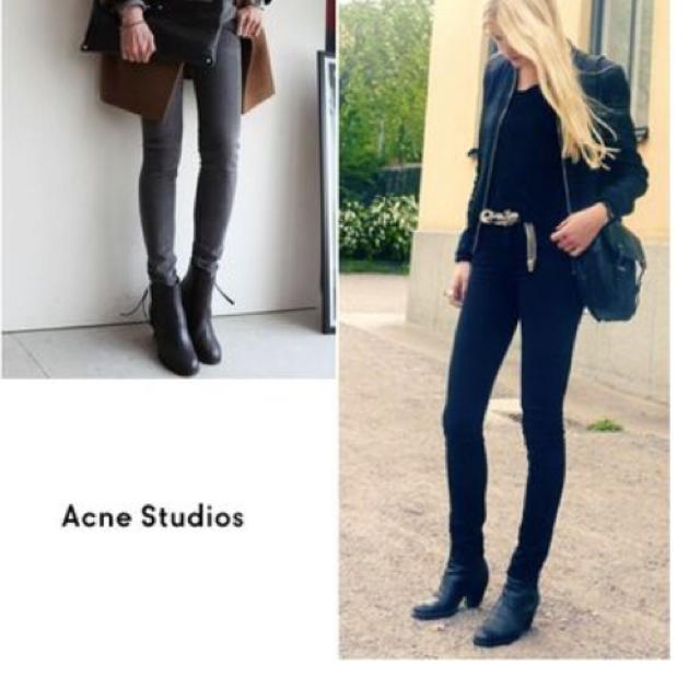 正規販売店 acne studios 新品未使用 レディースブーツ ブーツ