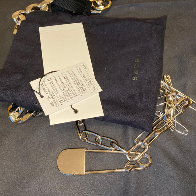 Sacai 21aw ネックレス アクセサリー バッグチャーム 21-0277S