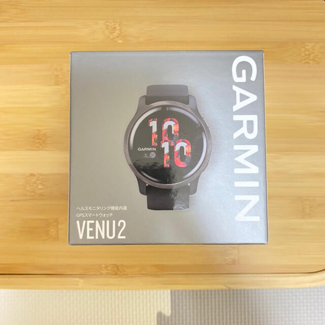 GARMIN(ガーミン)のGARMIN VENU2 BLACK メンズの時計(腕時計(デジタル))の商品写真