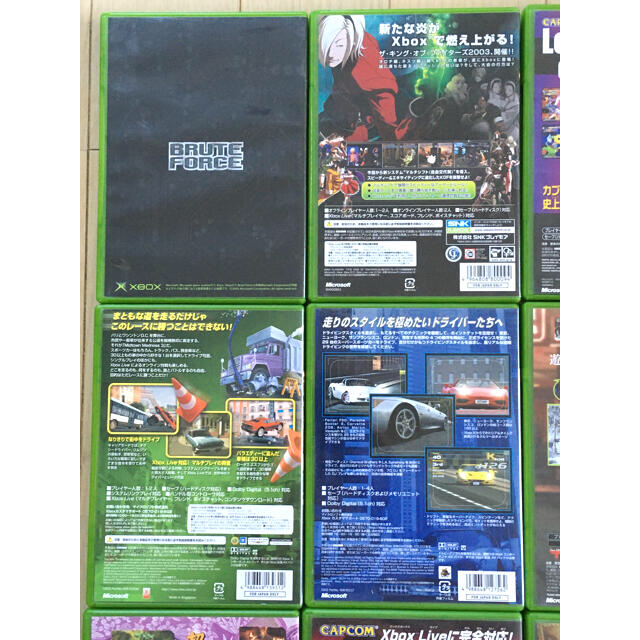 Xbox(エックスボックス)のMicrosoft マイクロソフト xbox  初代　ゲームソフト　16点 エンタメ/ホビーのゲームソフト/ゲーム機本体(家庭用ゲームソフト)の商品写真