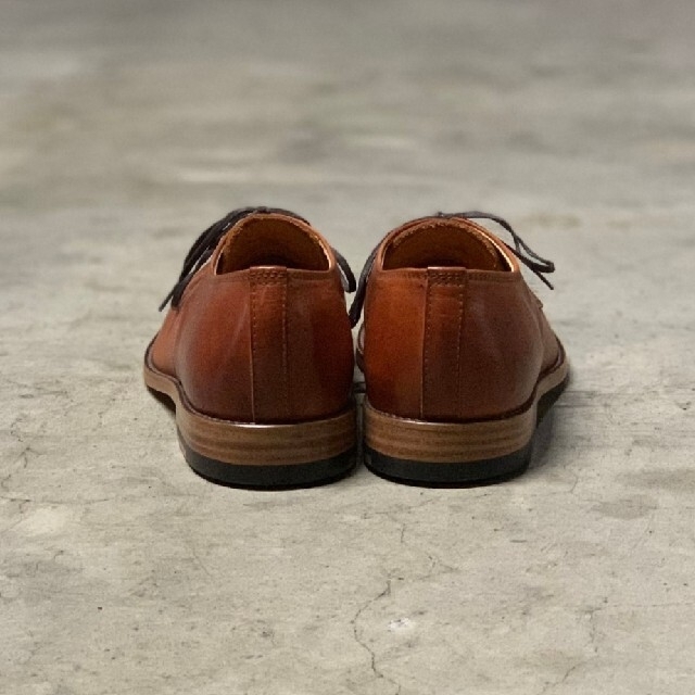 【PADRONE】STUDIOUS限定 DERBY PLAIN TOE SHOE