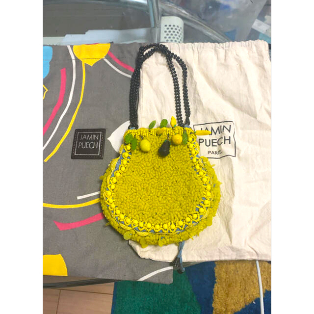 JAMIN PUECH(ジャマンピュエッシュ)のjamin puech ジャマン　ピエッシュ　ビーズ　ハンドバッグ レディースのバッグ(ハンドバッグ)の商品写真