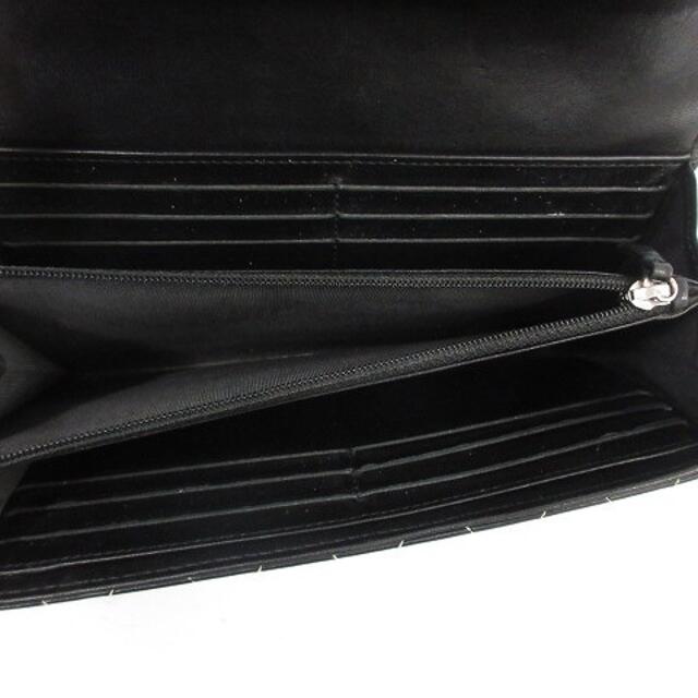 CHANEL(シャネル)のシャネル ワイルドステッチ マトラッセ 長財布 黒 レディースのファッション小物(財布)の商品写真