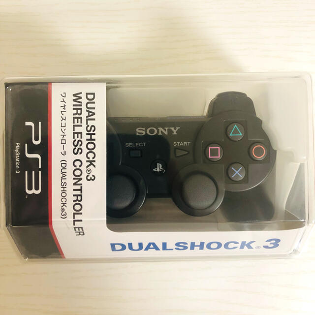 【新品未開封】PS3ワイヤレスコントローラDUALSHOCK3 純正 ⭐︎希少