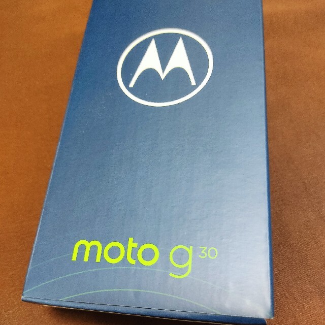 Motorola（モトローラ）moto g30 パステルスカイ 新品未開封SIMフリーセンサー