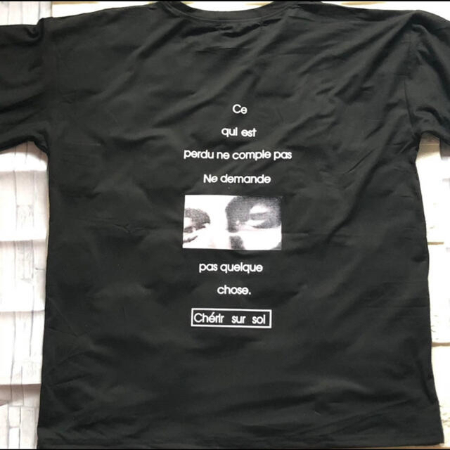 メンズ Tシャツ ビックシルエット L 春 夏 半袖 オーバーサイズ 韓国 人気 メンズのトップス(Tシャツ/カットソー(半袖/袖なし))の商品写真