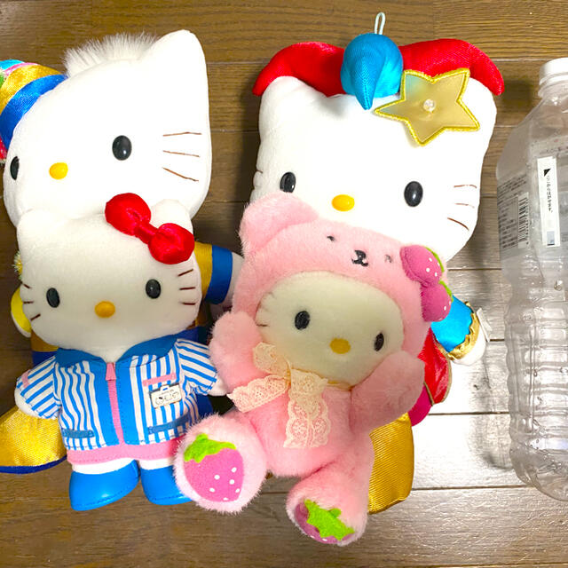 ゆいぐるみ　家族キティ エンタメ/ホビーのおもちゃ/ぬいぐるみ(ぬいぐるみ)の商品写真