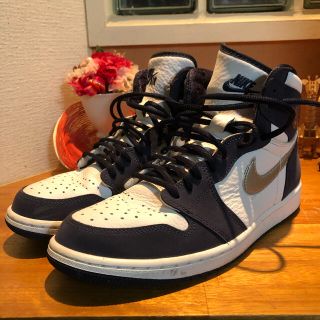 ナイキ(NIKE)のNIKE air jordan 1 OG midnight navy CO.JP(スニーカー)