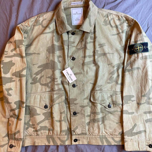 生まれのブランドで XL デッド - ISLAND STONE STONE Jacket CAMO ICE