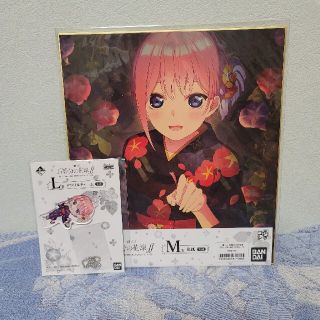 バンプレスト(BANPRESTO)の五等分の花嫁一番くじ中野一花(キャラクターグッズ)