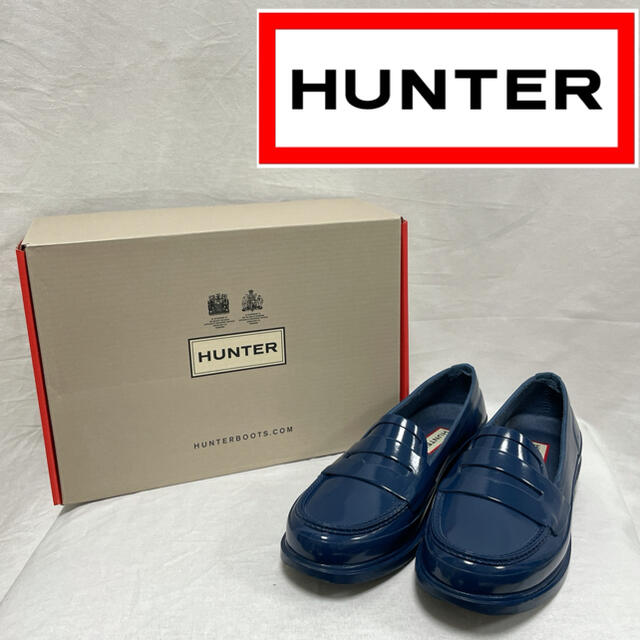 HUNTER(ハンター)のHUNTER ハンター ペニーローファー レインシューズ UK3 小さいサイズ レディースの靴/シューズ(レインブーツ/長靴)の商品写真