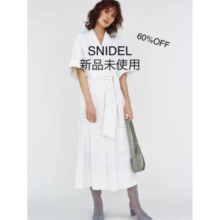 スナイデル(SNIDEL)のSNIDEL ワイドスリープシャツワンピース(ロングワンピース/マキシワンピース)