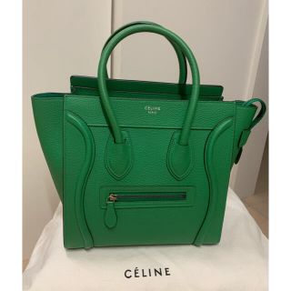 セリーヌ(celine)のCELINE セリーヌ  ラゲージマイクロ【未使用・超美品】(ハンドバッグ)