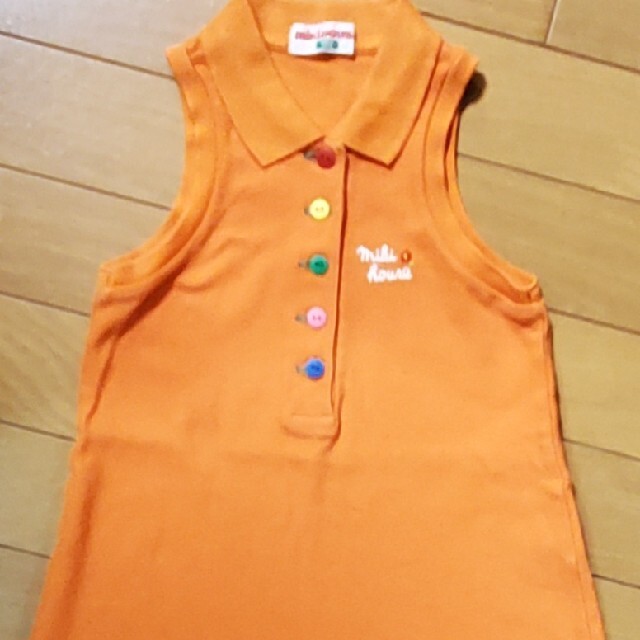 mikihouse(ミキハウス)のミキハウス　ワンピース　100 キッズ/ベビー/マタニティのキッズ服女の子用(90cm~)(ワンピース)の商品写真