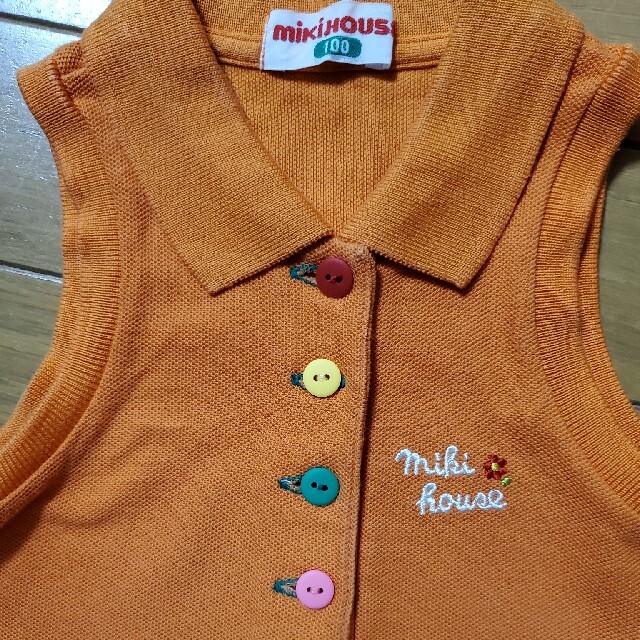 mikihouse(ミキハウス)のミキハウス　ワンピース　100 キッズ/ベビー/マタニティのキッズ服女の子用(90cm~)(ワンピース)の商品写真