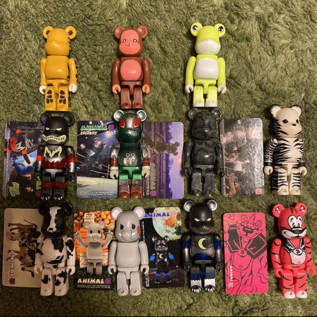 ベアブリック BE@RBRICK 100% ANIMAL 11体＋1体