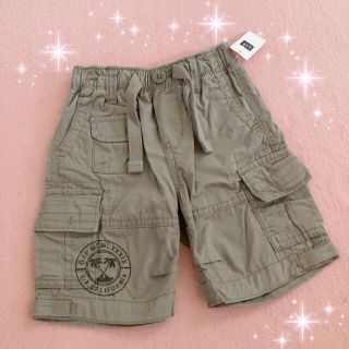 ベビーギャップ(babyGAP)の☆baby Gapベビーギャップ☆グレー ハーフパンツ☆80サイズ新品(パンツ)