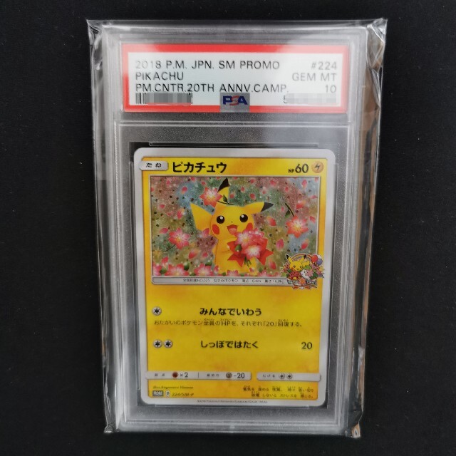 ポケモンカード みんなでいわうピカチュウ PSA10PSA10PSAケース