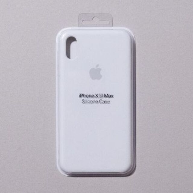 Apple(アップル)の新品未開封 Apple純正iPhone XS Maxシリコンケース ホワイト スマホ/家電/カメラのスマホアクセサリー(iPhoneケース)の商品写真