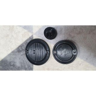 トライアンフ・純正クラッチバッジ & ACGバッジ+オイルフィラー