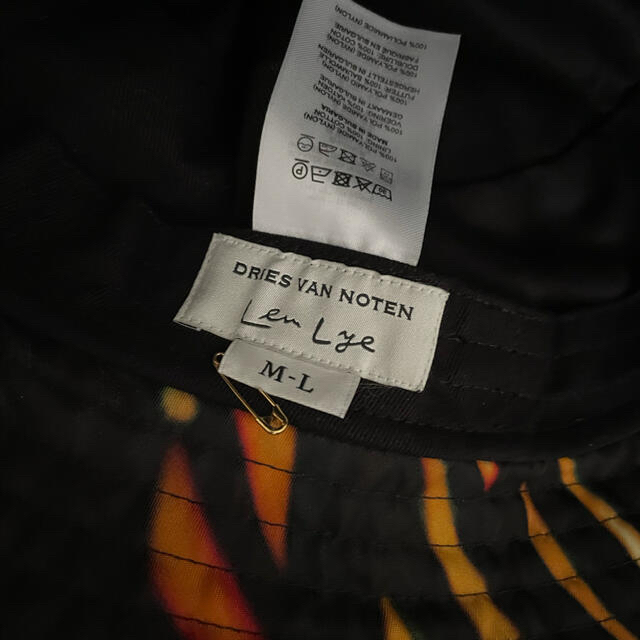 DRIES VAN NOTEN(ドリスヴァンノッテン)の未使用 Dries Van Noten × Len Lye バケットハット メンズの帽子(ハット)の商品写真