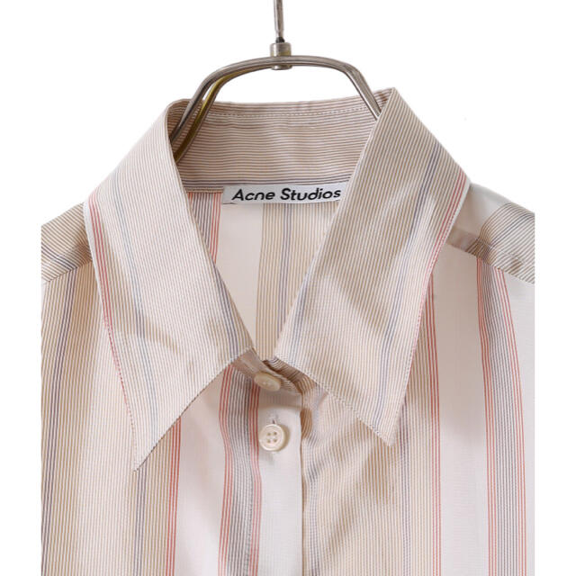 ACNE(アクネ)のお値下げacne studios アクネ ストライプシャツ レディースのトップス(Tシャツ(半袖/袖なし))の商品写真