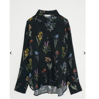 マウジー(moussy)のMOUSSY 21/SS BOTANICAL SHEER シャツ(シャツ/ブラウス(長袖/七分))