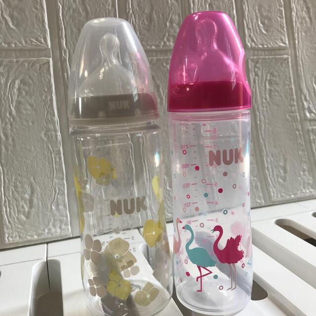 SU様専用　NUK 哺乳瓶　プラスチック製　300ml/250ml キッズ/ベビー/マタニティの授乳/お食事用品(哺乳ビン)の商品写真