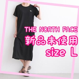 ザノースフェイス(THE NORTH FACE)のノースフェイス ショートスリーブワンピースクルー Lサイズ(ロングワンピース/マキシワンピース)